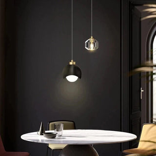 Laylah Crystal Pendant Modern  Luxury Marble Base Table Lamp