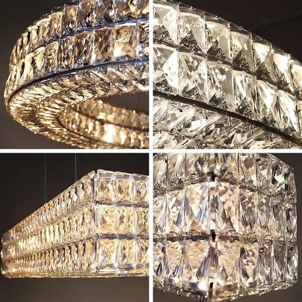 Emmeline Chandelier Modern Luxury Marble Base Table Lamp - Zynella
