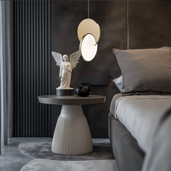 Armani Lamps Modern Vintage Brass Accent Lighting - Zynella