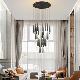 Jules Modern Pendant Modern  Contemporary Crystal Statement Fixture