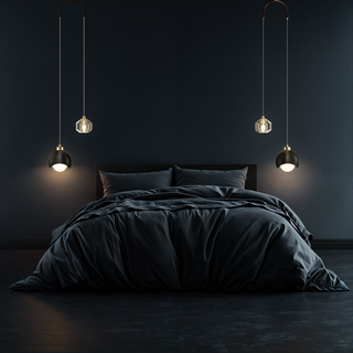 Laylah Crystal Pendant Modern  Luxury Marble Base Table Lamp