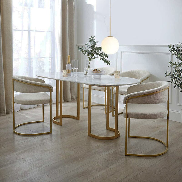 Astrid Scandinavian pendants Modern Luxury Gold Frame Light Fitting - Zynella
