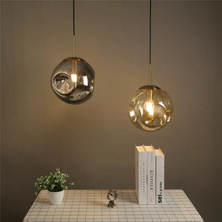 Westminster Glass Pendant Modern  Classic Drum Shade Ceiling Light