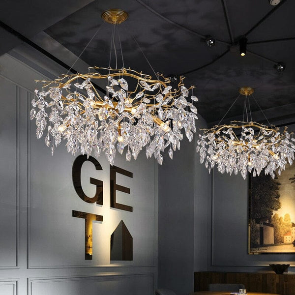 European Luxury Chandelier Modern Handcrafted Artisan Ceiling Light - Zynella