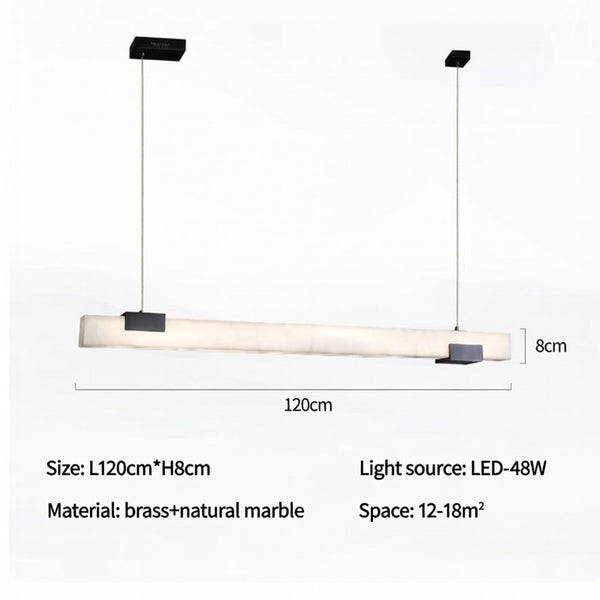 Modern decorative Winnie alabaster lamp