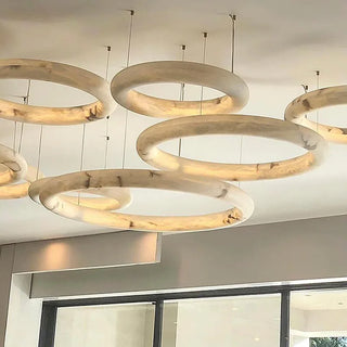 Zynella Modern LED Ring Chandelier