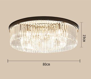 Helena Crystal Pendant Modern  Rustic Industrial Hanging Lamp