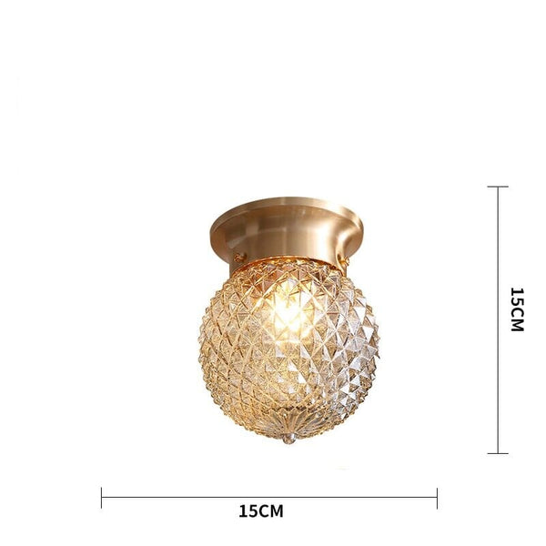American Vintage Ceiling Lights Modern Handcrafted Artisan Ceiling Light - Zynella