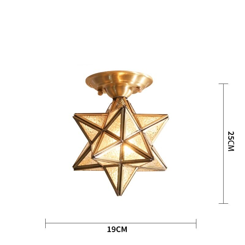 American Vintage Ceiling Lights Modern Handcrafted Artisan Ceiling Light - Zynella