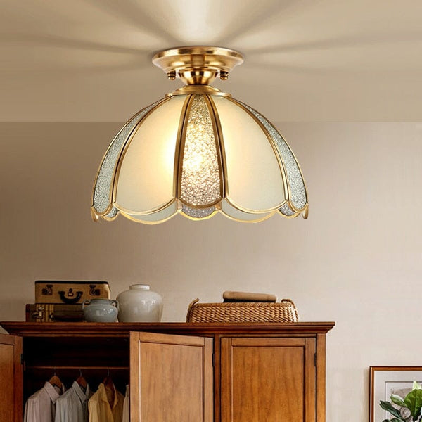 American Vintage Ceiling Lights Modern Handcrafted Artisan Ceiling Light - Zynella