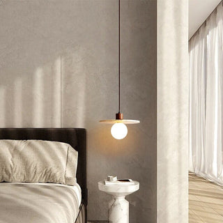 Travertine Wabi Pendants Classic Modern  Chic Glass Globe Pendant