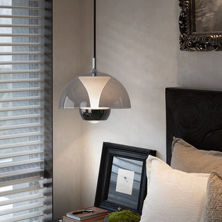 HENNEKE Glass Pendant Modern  Rustic Industrial Hanging Lamp