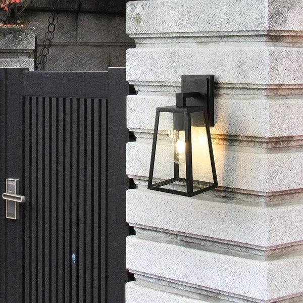 Artistic Outdoor Lampshade Modern Scandinavian Wooden Accent Light - Zynella