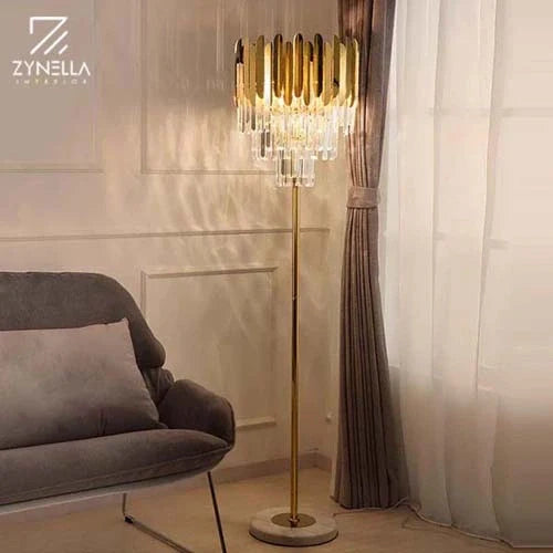 Luxury modern floor lamp for living room and premium interior lighting