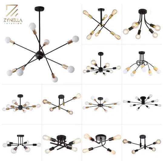 Kade Sputnik Modern Chandelier