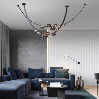 Zynella Orbital Elegant Pendant Artistic Modern  Ultra Slim LED Panel Lighting