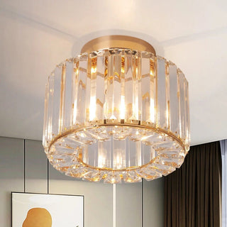 Danielle Crystal Ceiling Lamp Modern  Luxury Marble Base Table Lamp