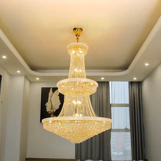 Marina Crystal Chandelier Modern  Luxury Marble Base Table Lamp
