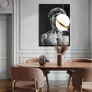 Planet Pendants Opulent Modern  Ornate Antique Finish Fixture