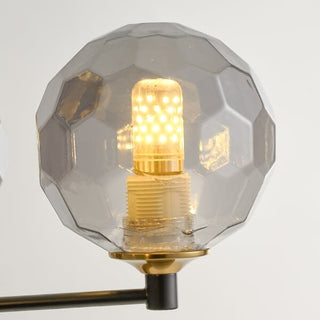 Caleb Chandelier Modern  Ornate Antique Finish Fixture
