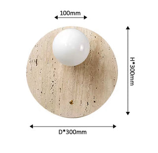 Cave Stone Wall Lamp Modern  Ultra Slim LED Panel Lighting