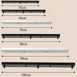 Customised Ceiling Plates Modern  Art Deco Inspired Illumination
