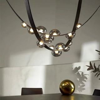 Zynella Orbital Elegant Pendant Artistic Modern  Ultra Slim LED Panel Lighting