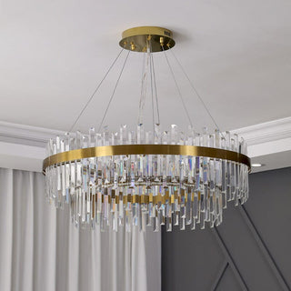 Orion Crystal Chandelier Refined Modern  Contemporary Crystal Statement Fixture