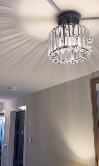 Danielle Crystal Ceiling Lamp Modern  Luxury Marble Base Table Lamp