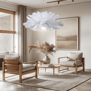 Cloud Flower Pendant Modern  Minimalist Round Flush Mount