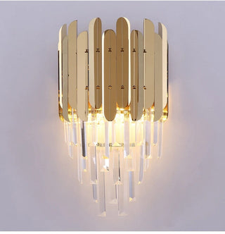 The Ivy Crystal Wall Lamp Stylish Modern  Contemporary Crystal Statement Fixture