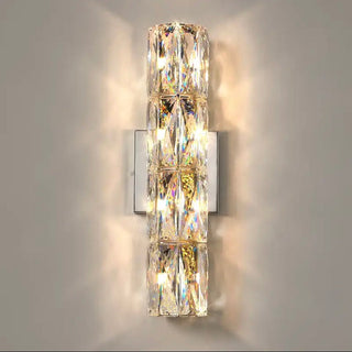 Denise Crystal Wall Lamp Modern  Handcrafted Artisan Ceiling Light