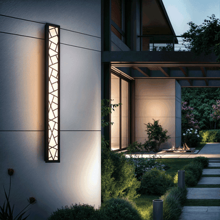 Eric Outdoor LED Wall Lamp Modern  Chic Glass Globe Pendant