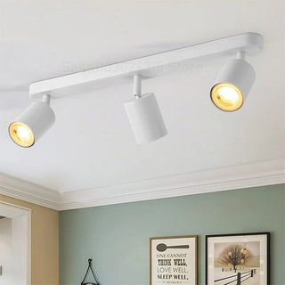 Luma Track Adjustable Spotlight Modern  Sculptural Spiral LED Fixture
