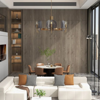 Harrison Chandelier Modern  Ultra Slim LED Panel Lighting