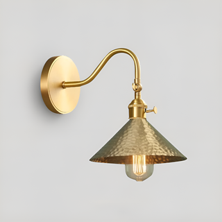 LED Round Golden Crystal Lamp Modern Geometric Design Lamp