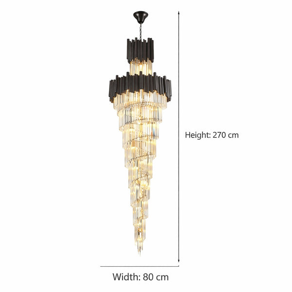 New York Black  Royal Chandelier