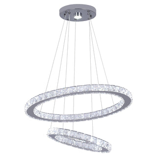 Sierra Ring Pendant Light Opulent Modern  Sleek Linear Suspension Light