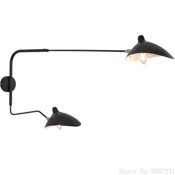 Dual Arc Modern Modern Wall Lamp
