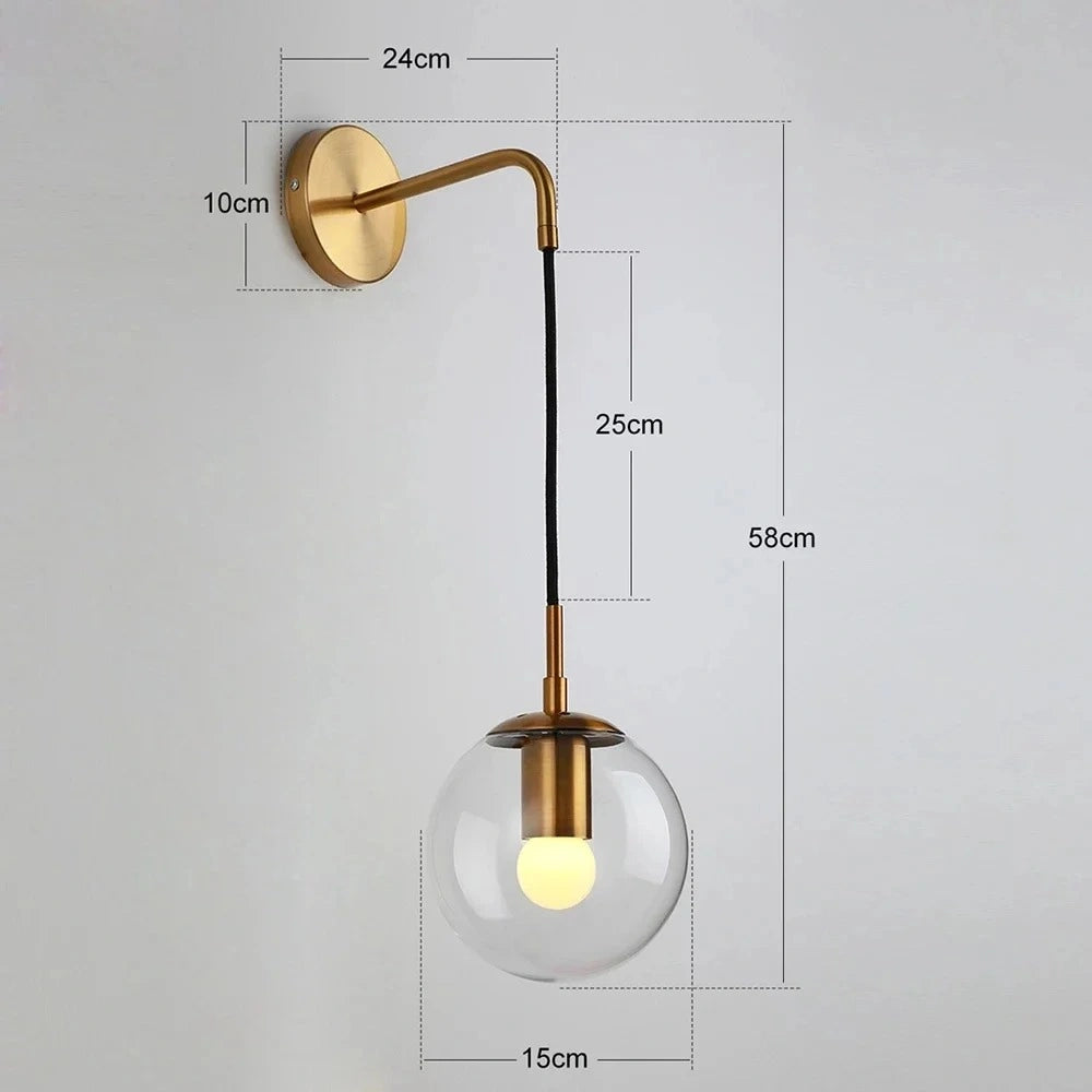 Amanda Glass Chandelier