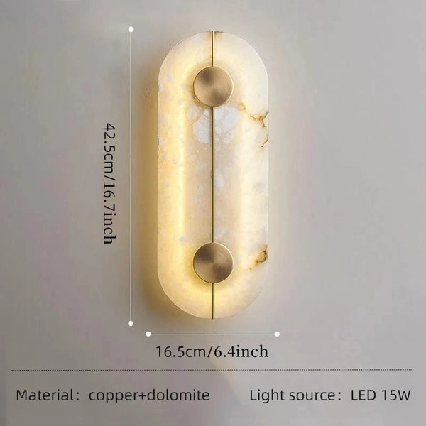 Creative Marble Sconce
