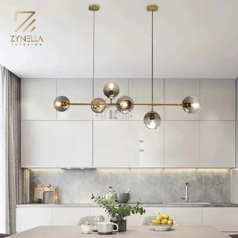 Amanda Glass Chandelier