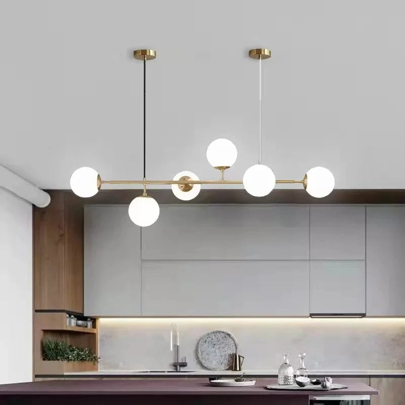 Amanda Glass Chandelier