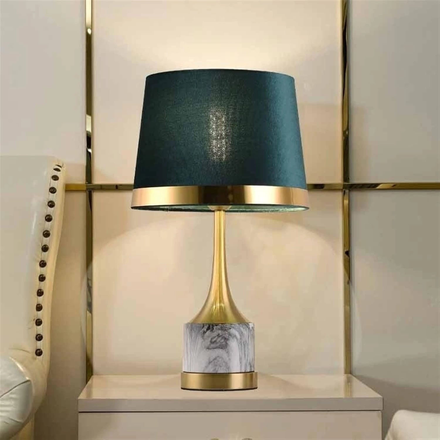 Zynella Marble Table Lamp