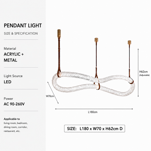 Zynella Alabaster Marble Pendant Chandelier