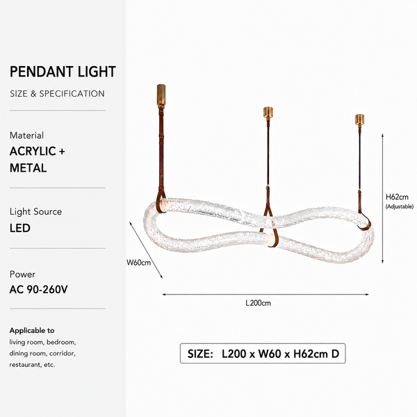 Zynella Alabaster Marble Pendant Chandelier