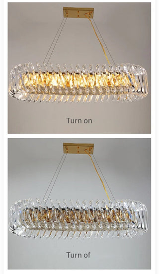 Lennox Chandelier Modern  Elegant Teardrop LED Pendant