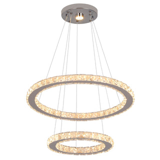 Sierra Ring Pendant Light Opulent Modern  Sleek Linear Suspension Light
