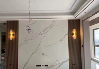 Royal Marble Wall Lamp Opulent Modern  Art Deco Inspired Illumination