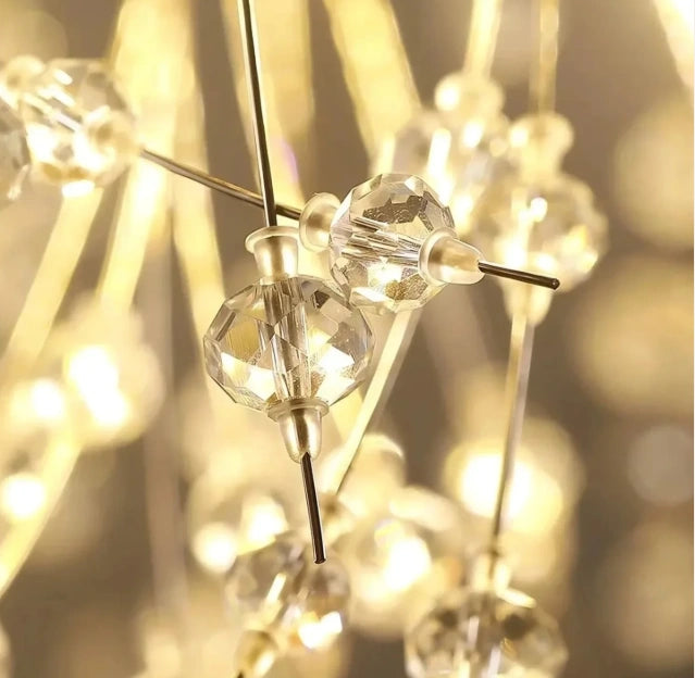 Zynella Dandelion Crystal LED Chandelier
